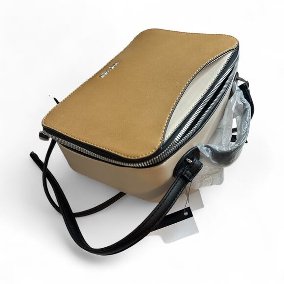 Nine West Nadette Mini Crossbody Dark Camel NWT - Picture 4 of 7